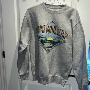 Ozark Mountains grey crewneck from urban outfitters!🩵